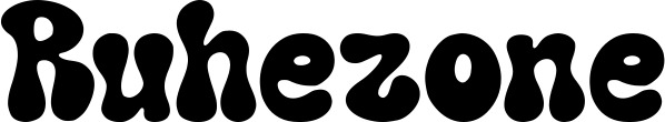 Vorschau des Bootsnamens "Ruhezone" als Schriftzug für "Bootsbeschriftung Neu 62"