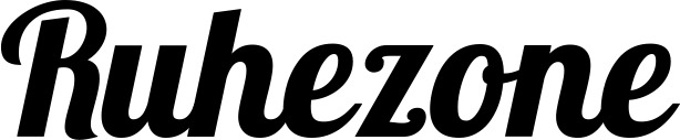 Vorschau des Bootsnamens "Ruhezone" als Schriftzug für "Bootsbeschriftung Neu 60"