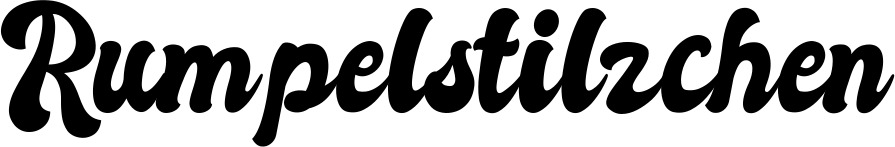 Vorschau des Bootsnamens "Rumpelstilzchen" als Schriftzug für "Bootsbeschriftung Klassisch 41"