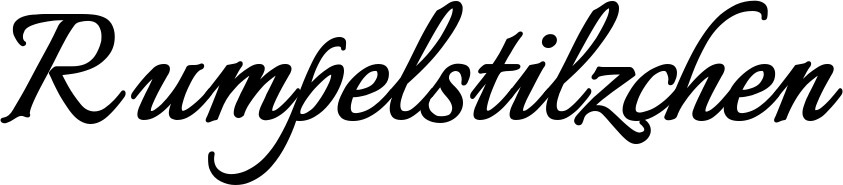 Vorschau des Bootsnamens "Rumpelstilzchen" als Schriftzug für "Style Klassisch 58"