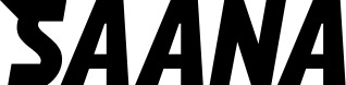 Vorschau des Bootsnamens "Saana" als Schriftzug für "Bootsbeschriftung Neu 15"