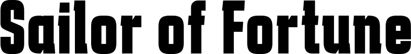 Bootsname 'Sailor of Fortune' angezeigt als 'Bootsbeschriftung Fett 41'
