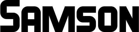 Vorschau des Bootsnamens "Samson" als Schriftzug für "Bootsbeschriftung Neu 34"
