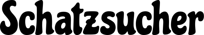 Vorschau des Bootsnamens "Schatzsucher" als Schriftzug für "Bootsbeschriftung Klassisch 53"