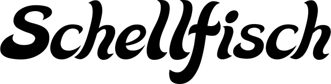 Vorschau des Bootsnamens "Schellfisch" als Schriftzug für "Bootsbeschriftung Klassisch 33"