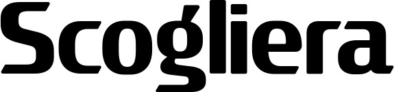 Vorschau des Bootsnamens "Scogliera" als Schriftzug für "Bootsbeschriftung Fett 22"
