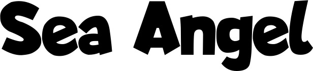 Vorschau des Bootsnamens "Sea Angel" als Schriftzug für "Bootsbeschriftung Neu 48"