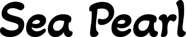 Vorschau des Bootsnamens "Sea Pearl" als Schriftzug für "Bootsbeschriftung Klassisch 103"