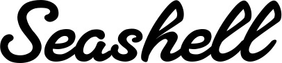Bootsname 'Seashell' angezeigt als 'Bootsbeschriftung Klassisch 65'