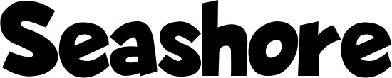 Vorschau des Bootsnamens "Seashore" als Schriftzug für "Bootsbeschriftung Neu 48"