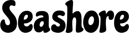 Vorschau des Bootsnamens "Seashore" als Schriftzug für "Bootsbeschriftung Neu 41"