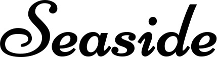 Bootsname 'Seaside' angezeigt als 'Bootsbeschriftung Klassisch 84'