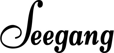 Vorschau des Bootsnamens "Seegang" als Schriftzug für "Bootsbeschriftung Klassisch 76"