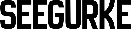 Vorschau des Bootsnamens "Seegurke" als Schriftzug für "Bootsbeschriftung Neu 58"