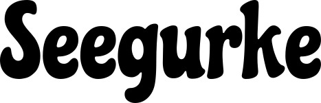 Vorschau des Bootsnamens "Seegurke" als Schriftzug für "Style Klassisch 53"