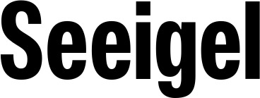 Vorschau des Bootsnamens "Seeigel" als Schriftzug für "Bootsbeschriftung Fett 25"