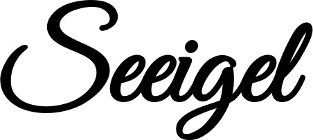Vorschau des Bootsnamens "Seeigel" als Schriftzug für "Bootsbeschriftung Klassisch 68"