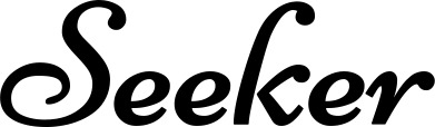 Vorschau des Bootsnamens "Seeker" als Schriftzug für "Bootsbeschriftung Klassisch 84"