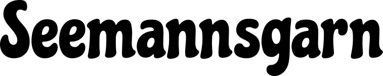 Vorschau des Bootsnamens "Seemannsgarn" als Schriftzug für "Bootsbeschriftung Klassisch 53"