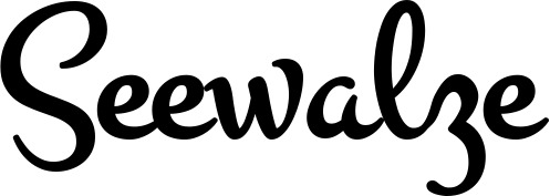 Vorschau des Bootsnamens "Seewalze" als Schriftzug für "Bootsbeschriftung Klassisch 81"