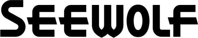 Vorschau des Bootsnamens "Seewolf" als Schriftzug für "Bootsbeschriftung Neu 26"