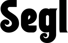 Vorschau des Bootsnamens "Segl" als Schriftzug für "Bootsbeschriftung Neu 32"