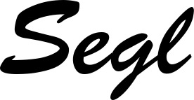 Vorschau des Bootsnamens "Segl" als Schriftzug für "Bootsbeschriftung Klassisch 03"