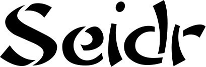 Vorschau des Bootsnamens "Seidr" als Schriftzug für "Bootsbeschriftung Neu 03"