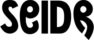 Vorschau des Bootsnamens "Seidr" als Schriftzug für "Bootsbeschriftung Neu 59"
