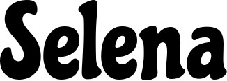 Vorschau des Bootsnamens "Selena" als Schriftzug für "Bootsbeschriftung Klassisch 53"