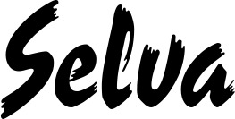 Vorschau des Bootsnamens "Selva" als Schriftzug für "Bootsbeschriftung Neu 10"