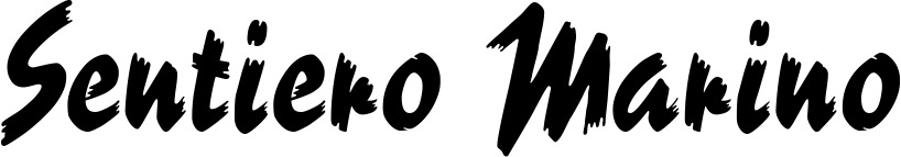 Vorschau des Bootsnamens "Sentiero Marino" als Schriftzug für "Bootsbeschriftung Neu 10"