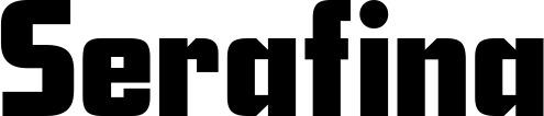 Vorschau des Bootsnamens "Serafina" als Schriftzug für "Bootsbeschriftung Neu 11"