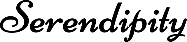 Vorschau des Bootsnamens "Serendipity" als Schriftzug für "Bootsbeschriftung Klassisch 84"