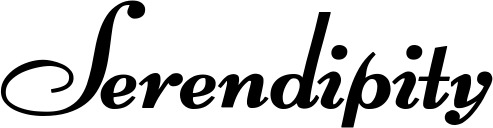 Vorschau des Bootsnamens "Serendipity" als Schriftzug für "Style Klassisch 76-A"