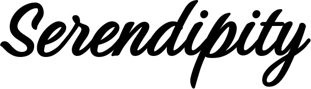 Vorschau des Bootsnamens "Serendipity" als Schriftzug für "Bootsbeschriftung Klassisch 48"