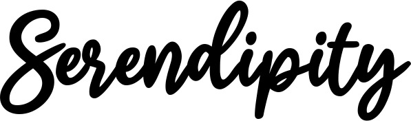 Vorschau des Bootsnamens "Serendipity" als Schriftzug für "Bootsbeschriftung Klassisch 74"