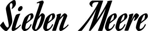 Bootsname 'Sieben Meere' angezeigt als 'Bootsbeschriftung Klassisch 93'