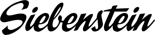 Vorschau des Bootsnamens "Siebenstein" als Schriftzug für "Bootsbeschriftung Klassisch 29"