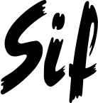 Vorschau des Bootsnamens "Sif" als Schriftzug für "Bootsbeschriftung Neu 10"