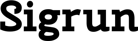 Vorschau des Bootsnamens "Sigrun" als Schriftzug für "Bootsbeschriftung Neu 40"
