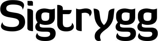Vorschau des Bootsnamens "Sigtrygg" als Schriftzug für "Bootsbeschriftung Normal 06"