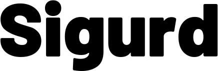 Vorschau des Bootsnamens "Sigurd" als Schriftzug für "Bootsbeschriftung Fett 10"