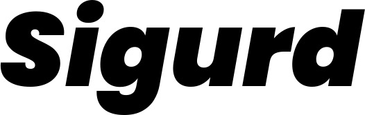 Vorschau des Bootsnamens "Sigurd" als Schriftzug für "Bootsbeschriftung Kursiv 08"