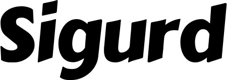 Vorschau des Bootsnamens "Sigurd" als Schriftzug für "Bootsbeschriftung Neu 38"