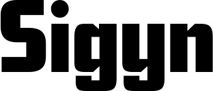 Vorschau des Bootsnamens "Sigyn" als Schriftzug für "Bootsbeschriftung Neu 11"