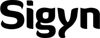 Vorschau des Bootsnamens "Sigyn" als Schriftzug für "Bootsbeschriftung Fett 06"