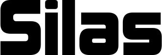 Vorschau des Bootsnamens "Silas" als Schriftzug für "Bootsbeschriftung Neu 25"