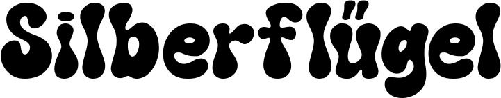 Vorschau des Bootsnamens "Silberflügel" als Schriftzug für "Bootsbeschriftung Neu 62"