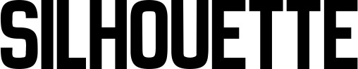 Vorschau des Bootsnamens "Silhouette" als Schriftzug für "Bootsbeschriftung Neu 58"